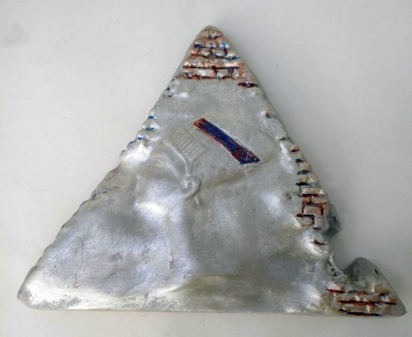 Nefertiti Pyramid - Ancient Egyptian Queen Nefertiti on Ceramic Pyramid Plaque - With Stand Online Sale