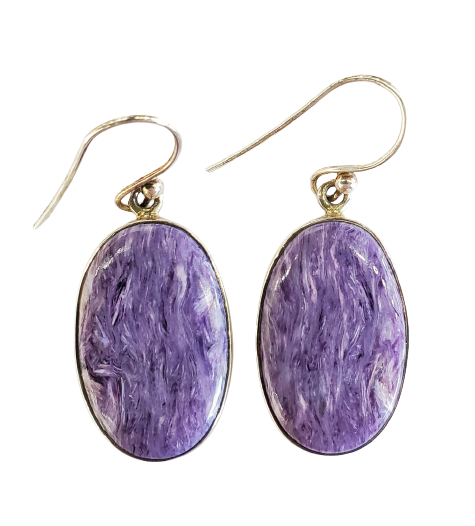 Charoite Earrings Online