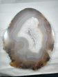 Agate Slice on Custom Wood Stand, Brasil For Discount