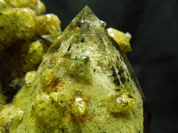 Chlorite Quartz Cluster, Lodolite Online now