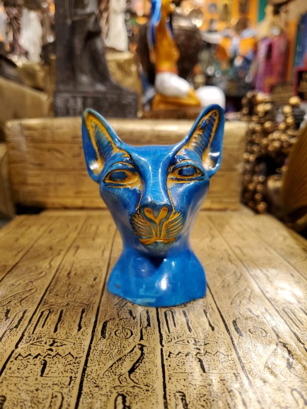 Goddess Bastet Head Bust Cheap