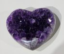 Amethyst Geode Heart, Uruguay Fashion