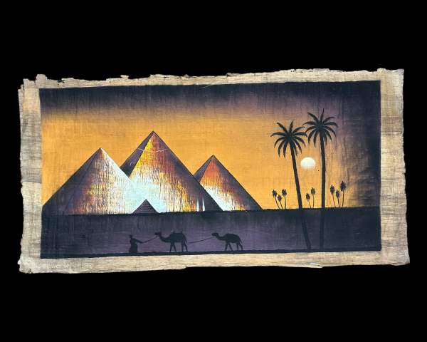 Pyramids of Giza Papyrus - 60x120cm on Sale