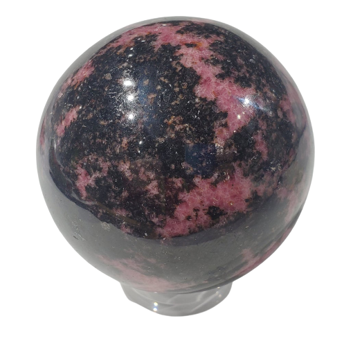 Rhodonite Sphere, Brasil For Cheap