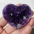 Amethyst Geode Heart, Uruguay Fashion