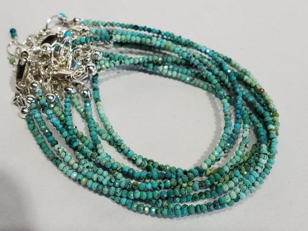 Faceted Turquoise Bracelet Supply