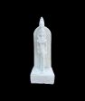 Ramses with Hieroglyphic Stela Alabaster Statue on Sale