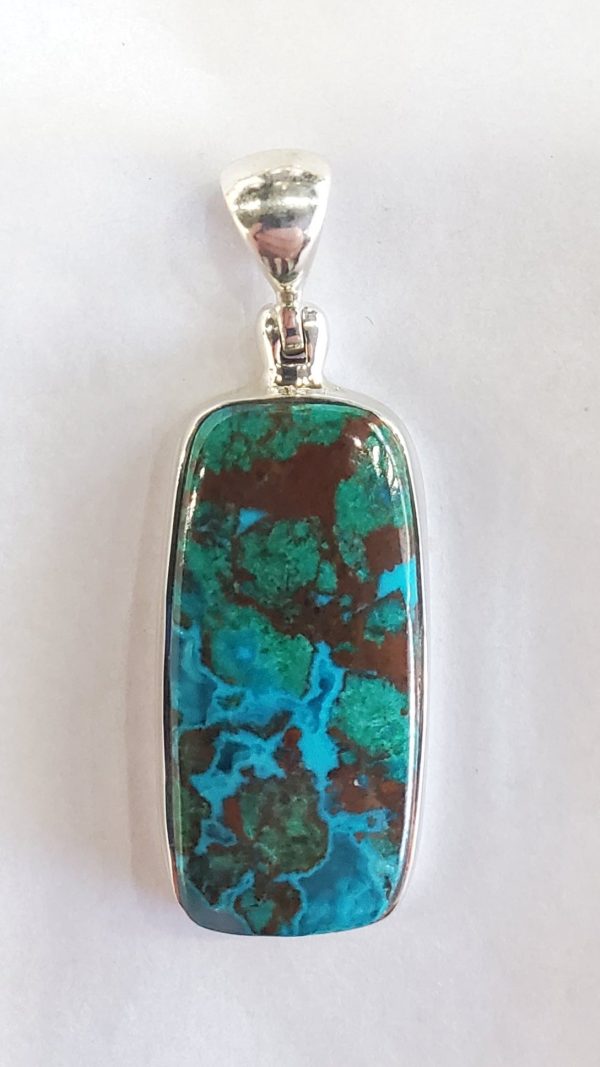 Chrysocolla Malachite Pendant For Cheap