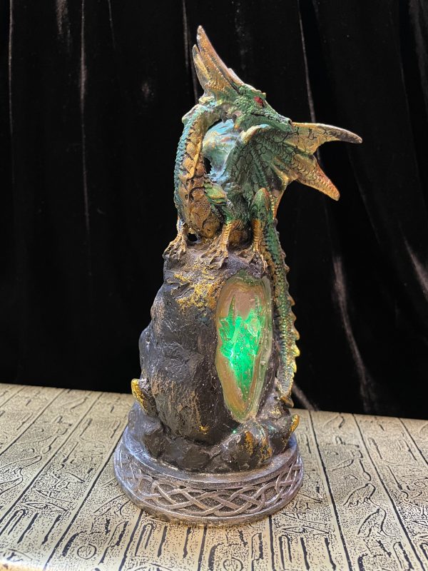 Green Dragon with LED Online Hot Sale