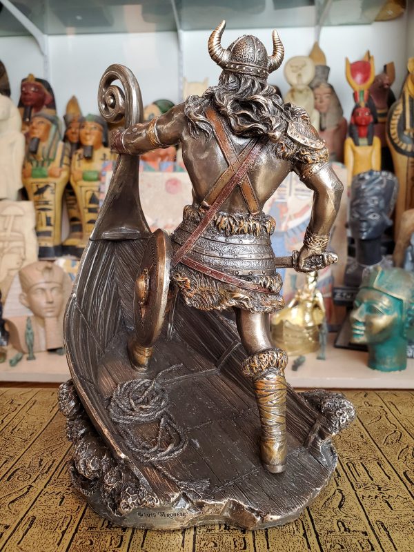 Viking on the Prow Statue Online now