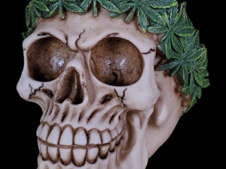 Cannabis King Skull For Discount