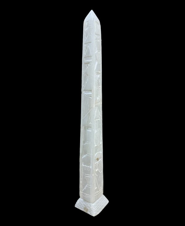 Egyptian Obelisk - Handcarved Soapstone Statue Online