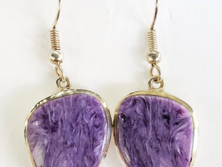 Charoite Earrings Online Hot Sale