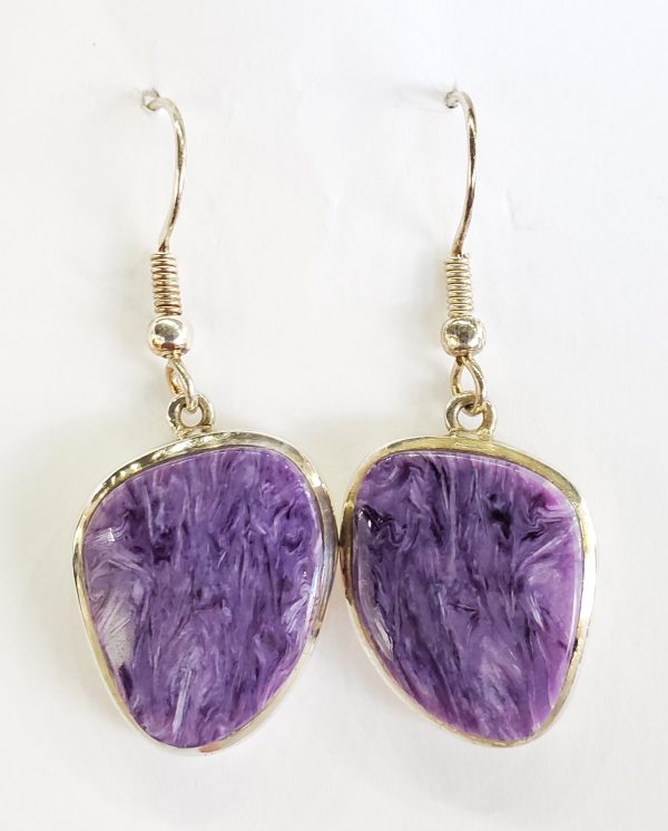 Charoite Earrings Online Hot Sale