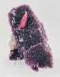 Rubellite Tourmaline on Lepidolite w  Quartz Hot on Sale