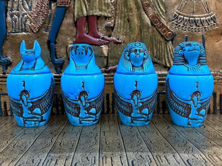 Canopic Jars - Set of 4 Discount