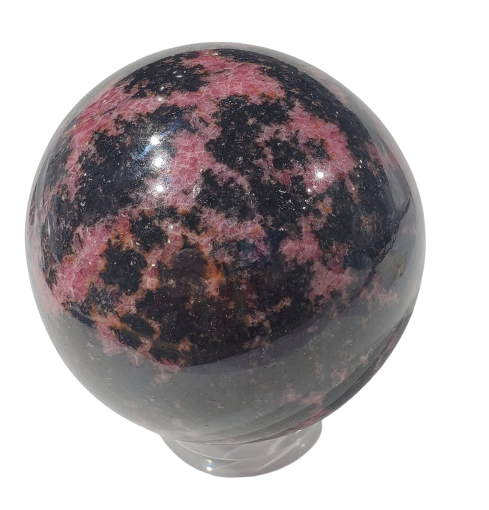 Rhodonite Sphere, Brasil For Cheap