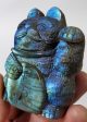 Labradorite Lucky Cat For Sale