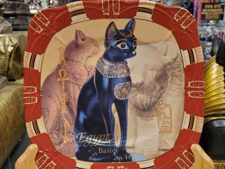 Porcelain Bastet Plate Hot on Sale