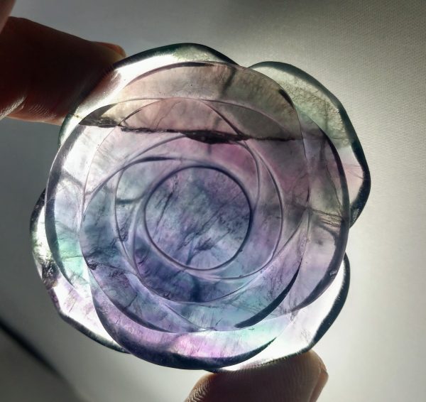 Rainbow Fluorite Rose Online now