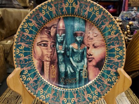 Pharaoh Porcelain Plate For Sale