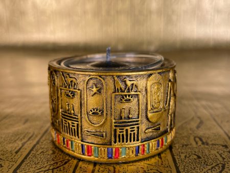 Hieroglyphic Tea-Light Holder For Cheap