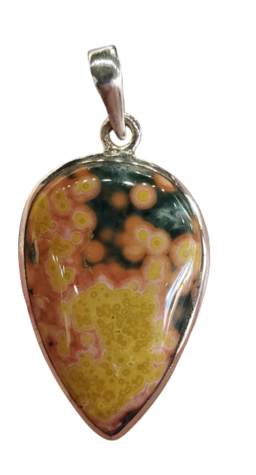 Ocean Jasper Pendant For Sale