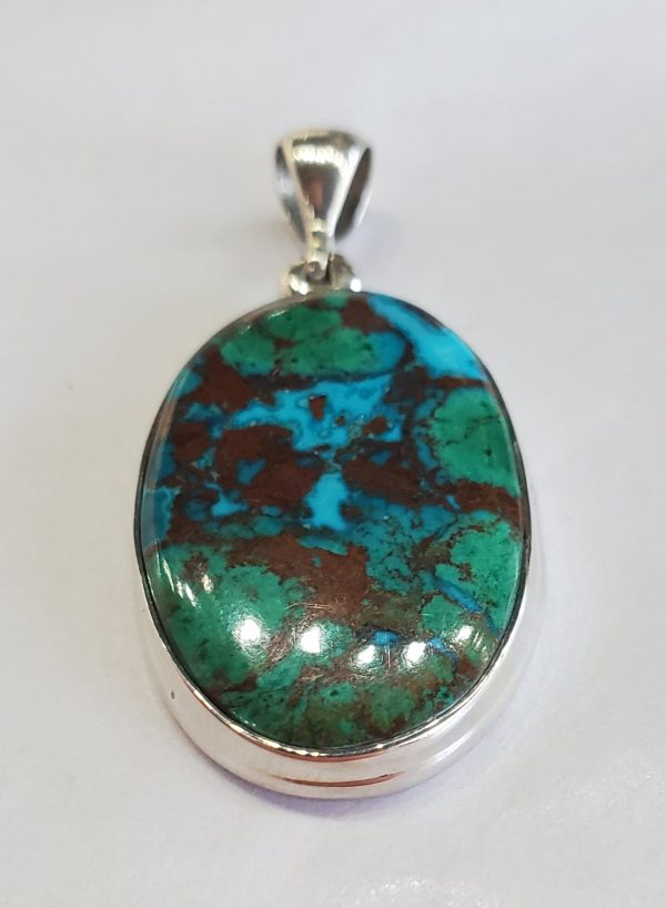 Chrysocolla Malachite Pendant Sale