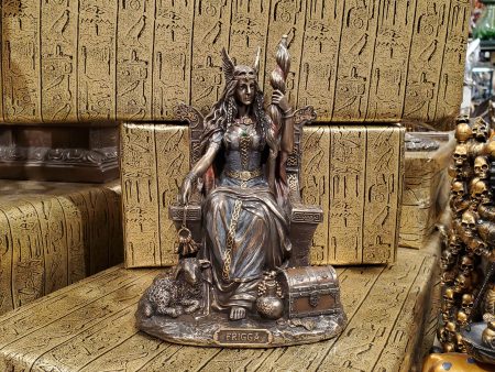 Frigga in Throne Statue Online Sale