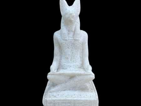 Alabaster Anubis Statue - Made in Egypt on Sale