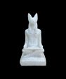 Alabaster Anubis Statue - Made in Egypt on Sale