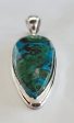 Chrysocolla Malachite Pendant Hot on Sale