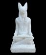 Alabaster Anubis Statue - Made in Egypt on Sale