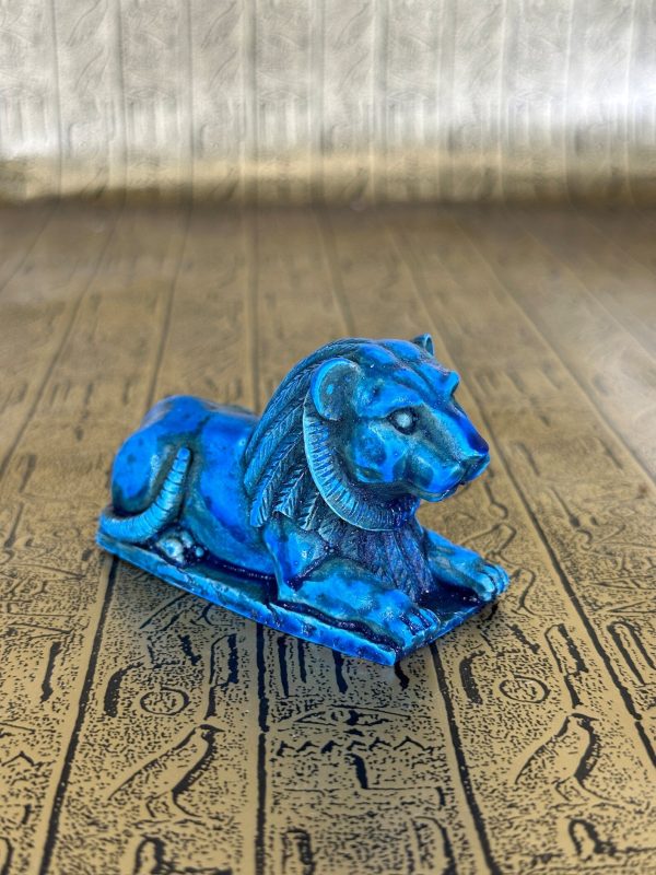 Egyptian Lion Mini Statue Discount