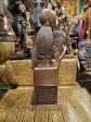 Sekhmet on Throne with Staff & Ankh Statue on Sale