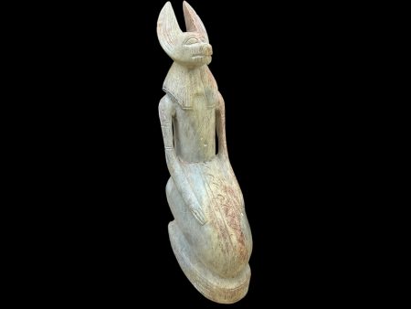 Anubis Statue - Handcarved Limestone Sale