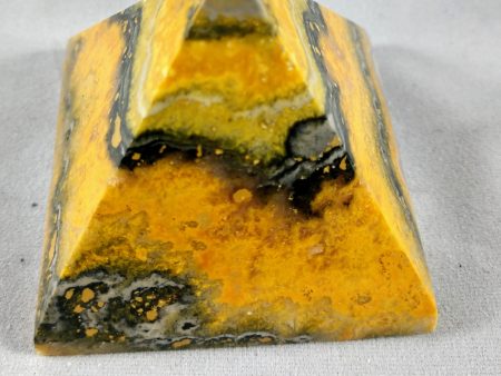 Bumblebee Jasper Pyramid For Sale