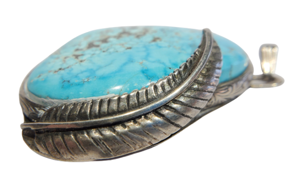 Turquoise and Silver Pendant Sale