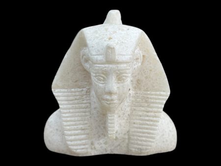 Alabaster Khafre Statue - Made in Egypt Online now