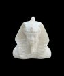 Alabaster Khafre Statue - Made in Egypt Online now