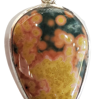 Ocean Jasper Pendant For Sale