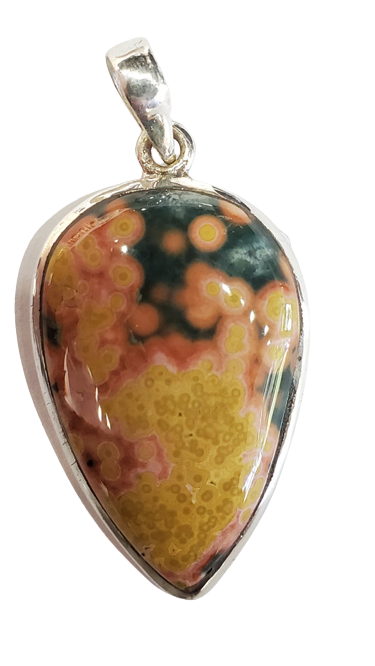 Ocean Jasper Pendant For Sale