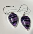 Sugilite Earrings, Sterling Silver For Discount