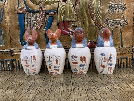 Canopic Jars - Set of 4 Sale