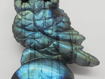 Labradorite Owl Carving For Discount