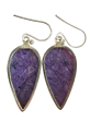 Charoite Earrings For Sale