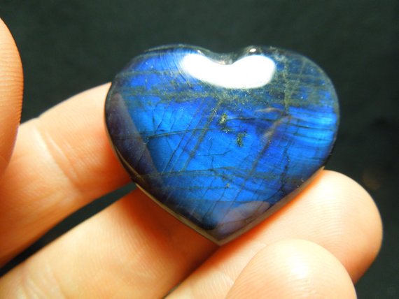 Blue Labradorite Heart Hot on Sale