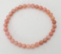 Pink Opal Bead Bracelet Online Sale