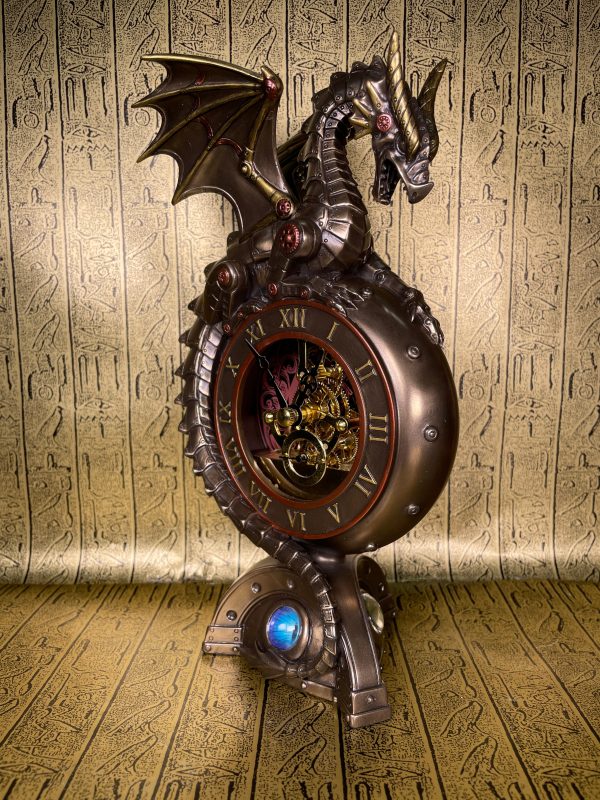 Steampunk Dragon Clock Fashion