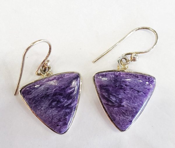 Charoite Earrings Sale